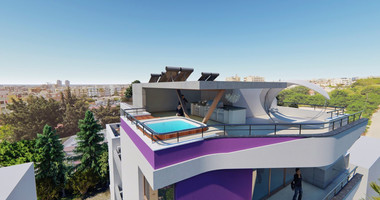 For Sale: Modern 4-Story Residential Building with Luxury Penthouse in Agios Athanasios