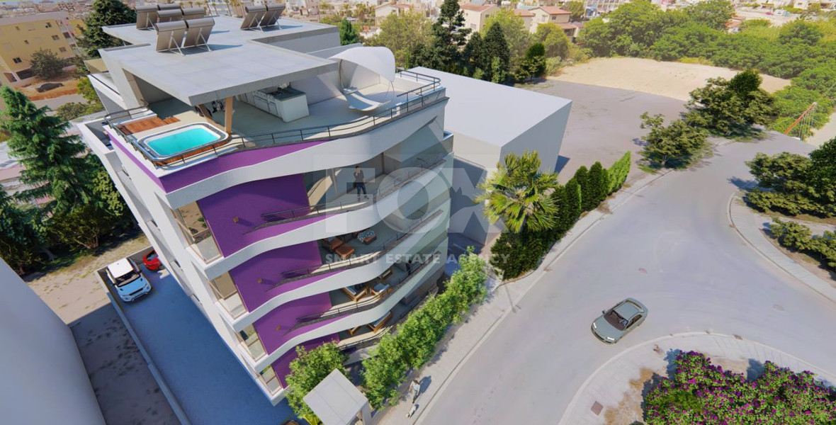 For Sale: Modern 4-Story Residential Building with Luxury Penthouse in Agios Athanasios