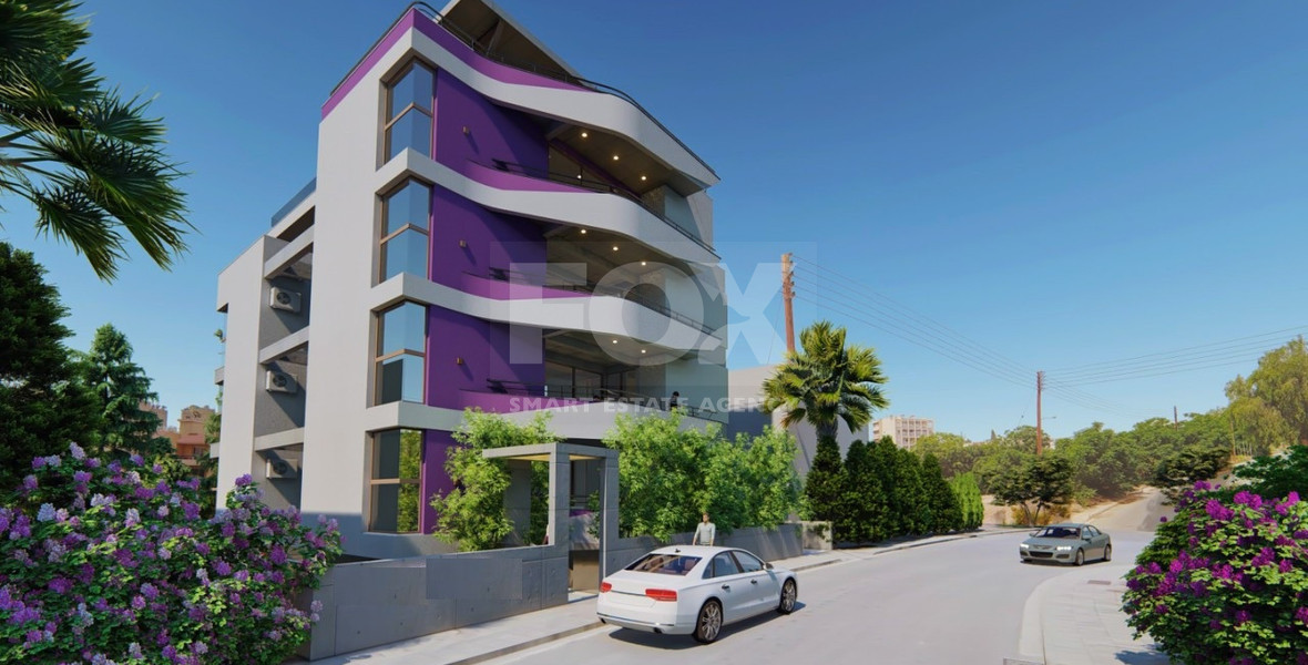 For Sale: Modern 4-Story Residential Building with Luxury Penthouse in Agios Athanasios