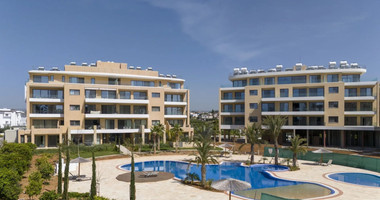 Luxury Apartment for Sale in Trachoni, Limassol | Two-Bedrooms, Pools & Green Views