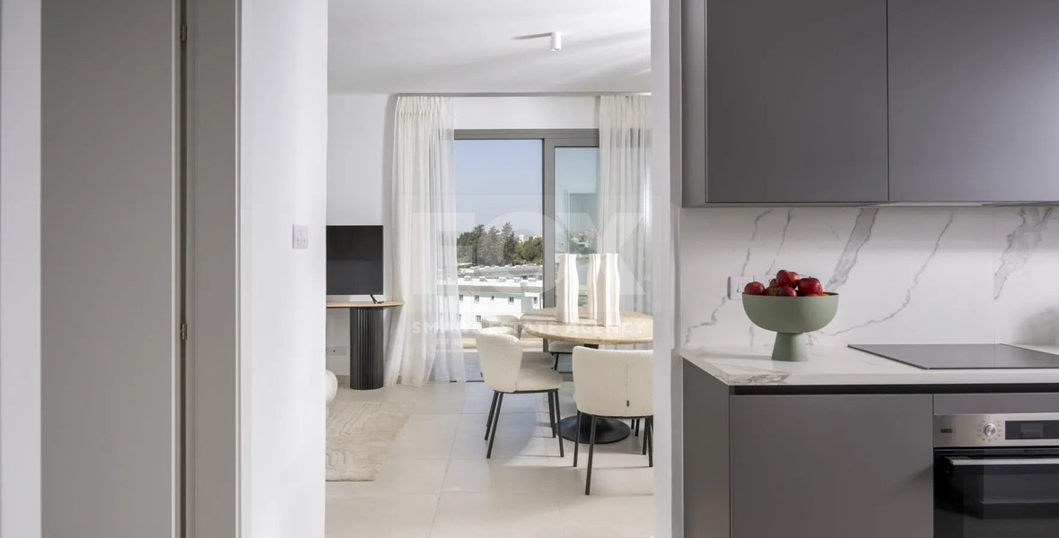 Luxury Apartment for Sale in Trachoni, Limassol | Two-Bedrooms, Pools & Green Views