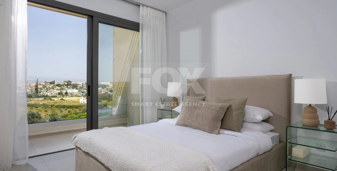 Luxury Apartment for Sale in Trachoni, Limassol | Two-Bedrooms, Pools & Green Views