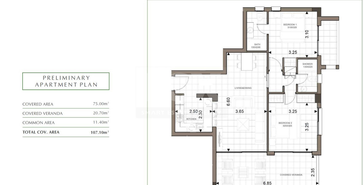 Luxury Apartment for Sale in Trachoni, Limassol | Two-Bedrooms, Pools & Green Views