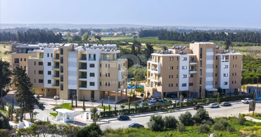 Luxury Apartment for Sale in Trachoni, Limassol | One-Bedroom, Pools & Green Views