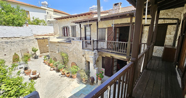 Traditional Four Bedroom Stone House for Sale in Omodos, Limassol | Cyprus Village Property