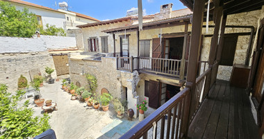 Traditional Four Bedroom Stone House for Sale in Omodos, Limassol | Cyprus Village Property