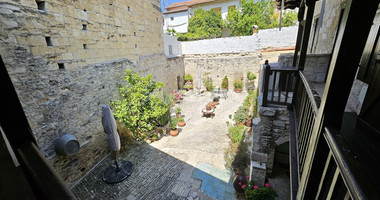 Traditional Four Bedroom Stone House for Sale in Omodos, Limassol | Cyprus Village Property