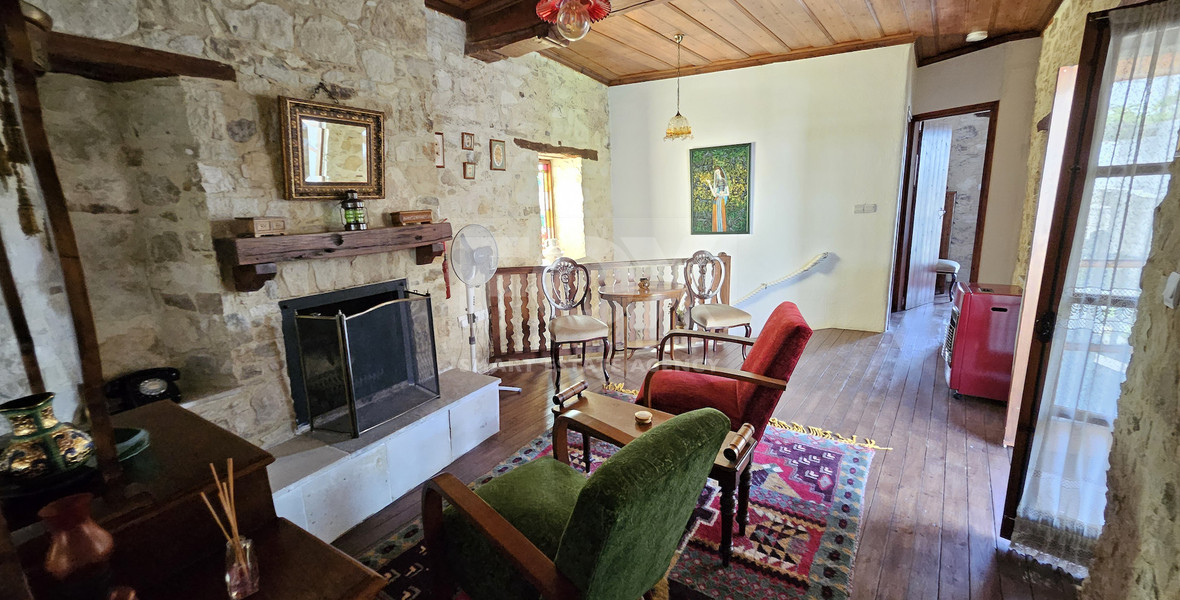 Traditional Four Bedroom Stone House for Sale in Omodos, Limassol | Cyprus Village Property
