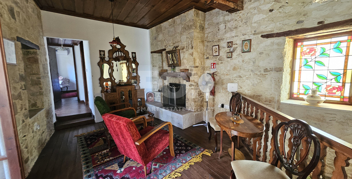 Traditional Four Bedroom Stone House for Sale in Omodos, Limassol | Cyprus Village Property