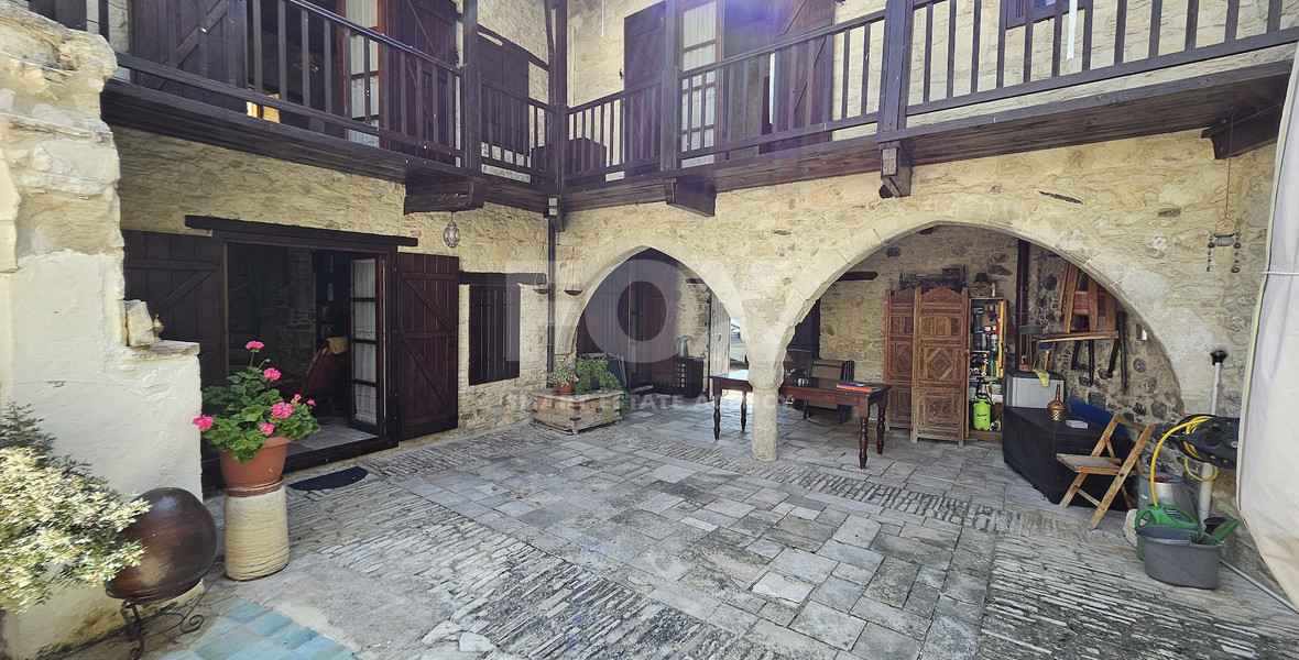 Traditional Four Bedroom Stone House for Sale in Omodos, Limassol | Cyprus Village Property