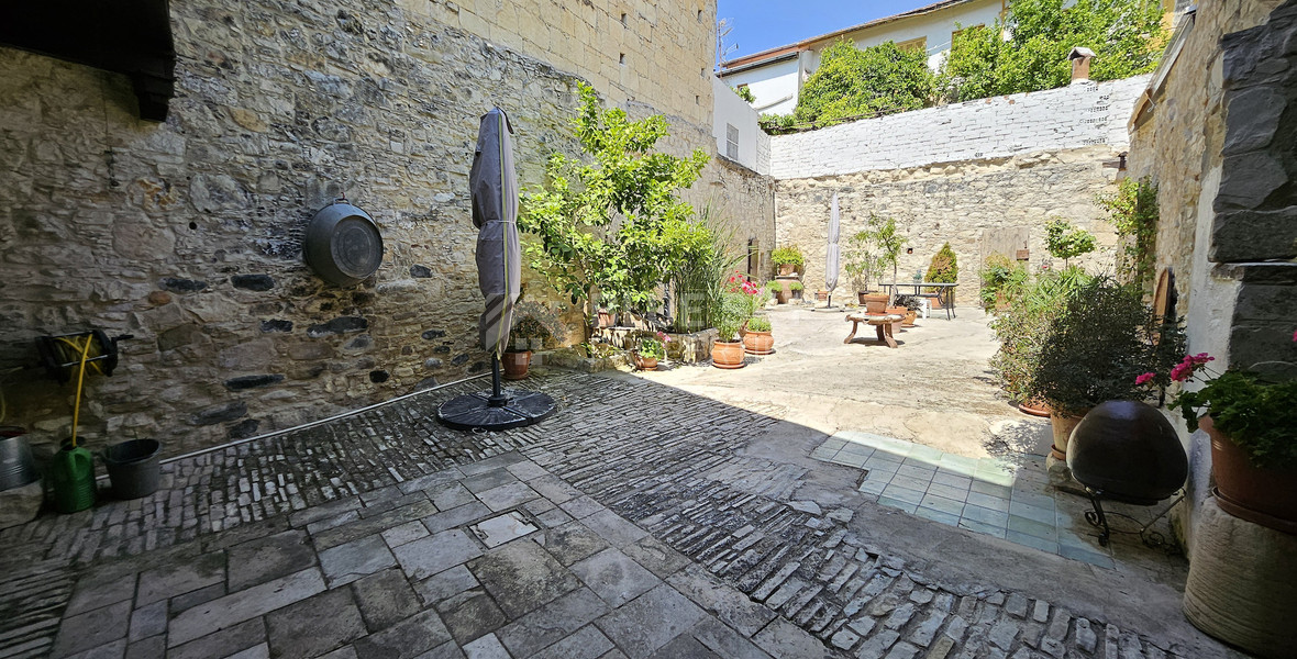 Traditional Four Bedroom Stone House for Sale in Omodos, Limassol | Cyprus Village Property