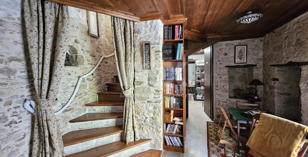 Traditional Four Bedroom Stone House for Sale in Omodos, Limassol | Cyprus Village Property