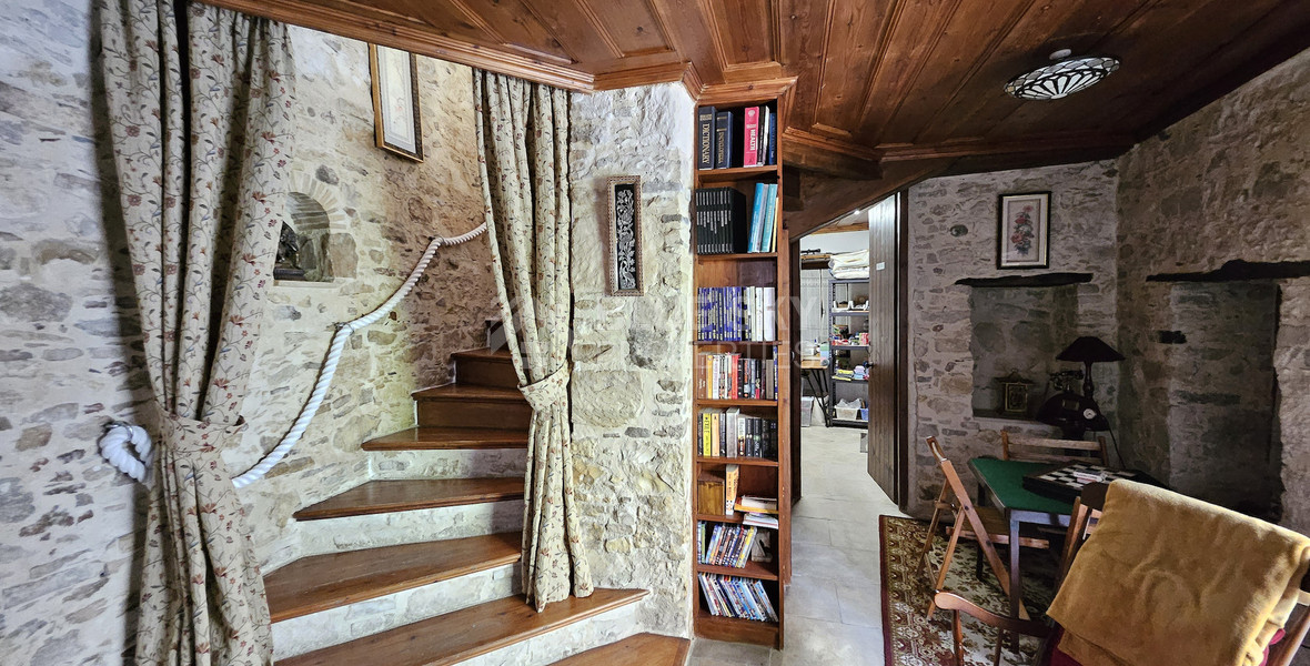 Traditional Four Bedroom Stone House for Sale in Omodos, Limassol | Cyprus Village Property