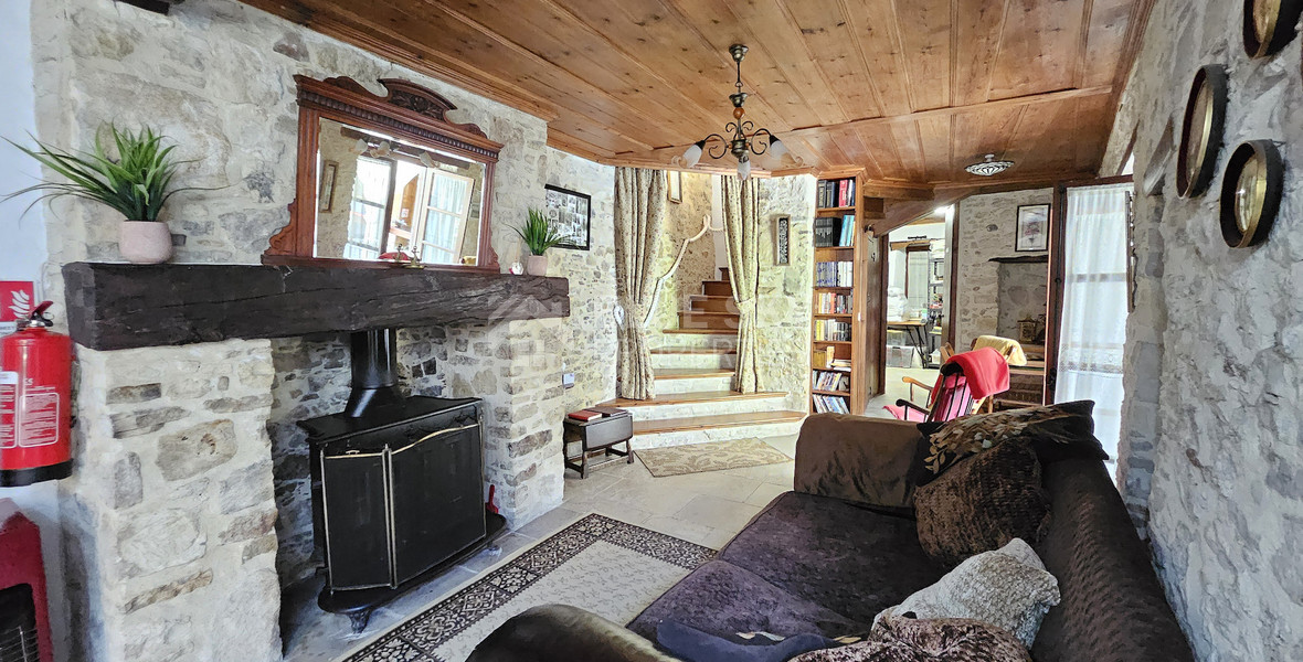 Traditional Four Bedroom Stone House for Sale in Omodos, Limassol | Cyprus Village Property