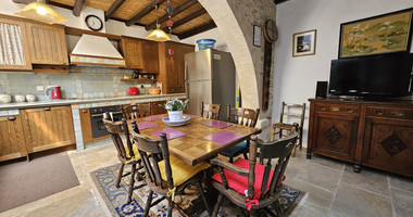 Traditional Four Bedroom Stone House for Sale in Omodos, Limassol | Cyprus Village Property