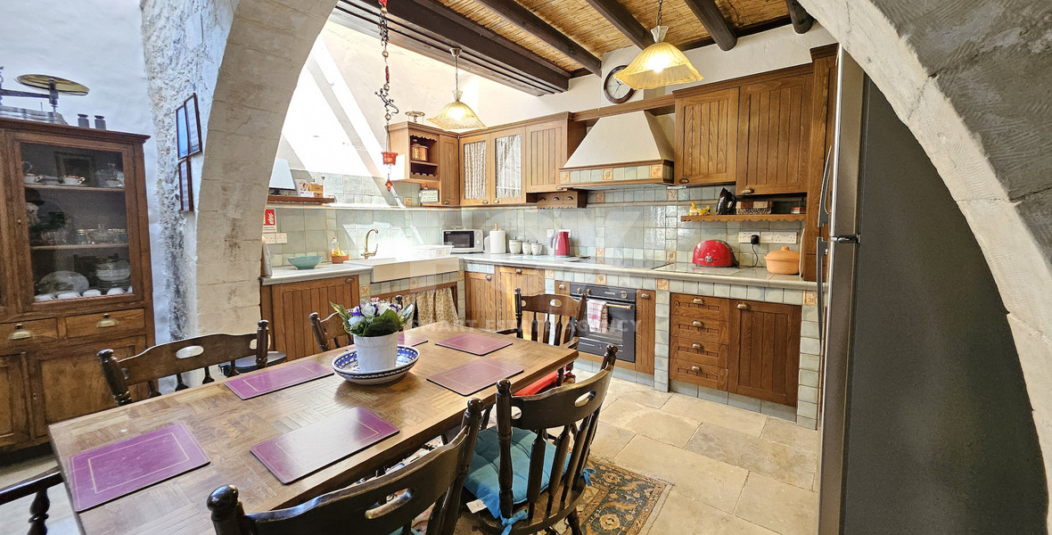 Traditional Four Bedroom Stone House for Sale in Omodos, Limassol | Cyprus Village Property