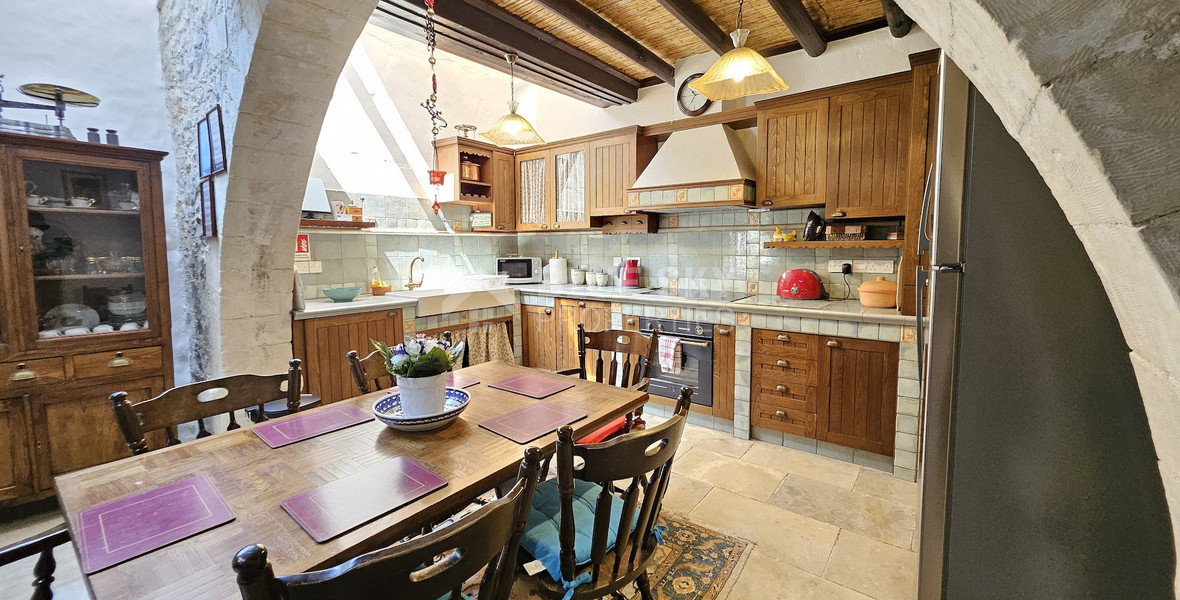 Traditional Four Bedroom Stone House for Sale in Omodos, Limassol | Cyprus Village Property