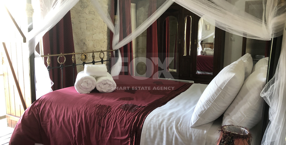 Traditional Four Bedroom Stone House for Sale in Omodos, Limassol | Cyprus Village Property