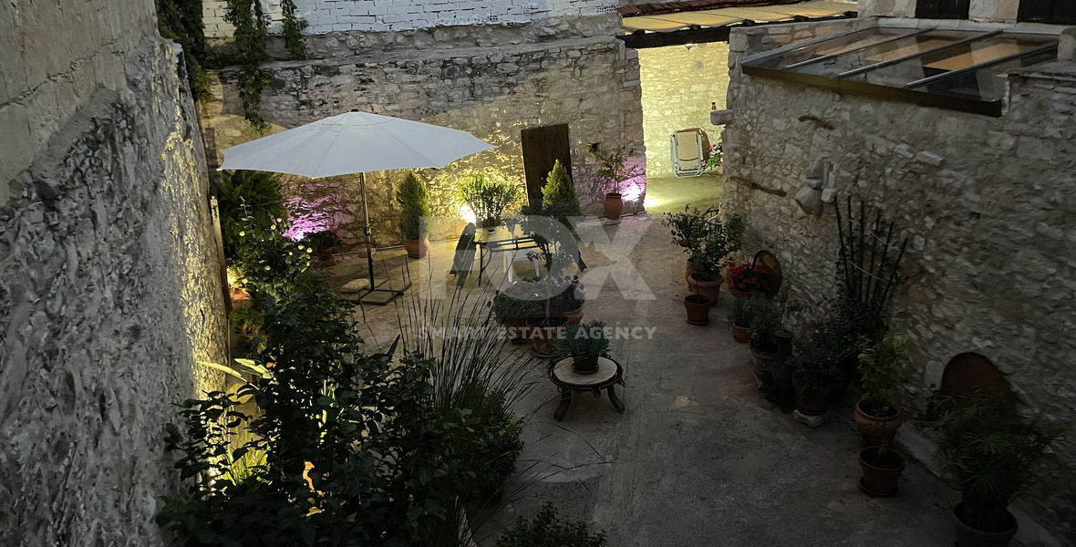 Traditional Four Bedroom Stone House for Sale in Omodos, Limassol | Cyprus Village Property
