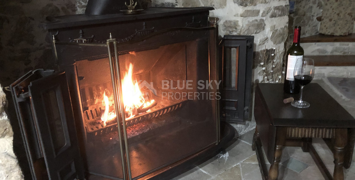 Traditional Four Bedroom Stone House for Sale in Omodos, Limassol | Cyprus Village Property