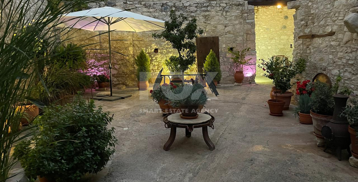 Traditional Four Bedroom Stone House for Sale in Omodos, Limassol | Cyprus Village Property