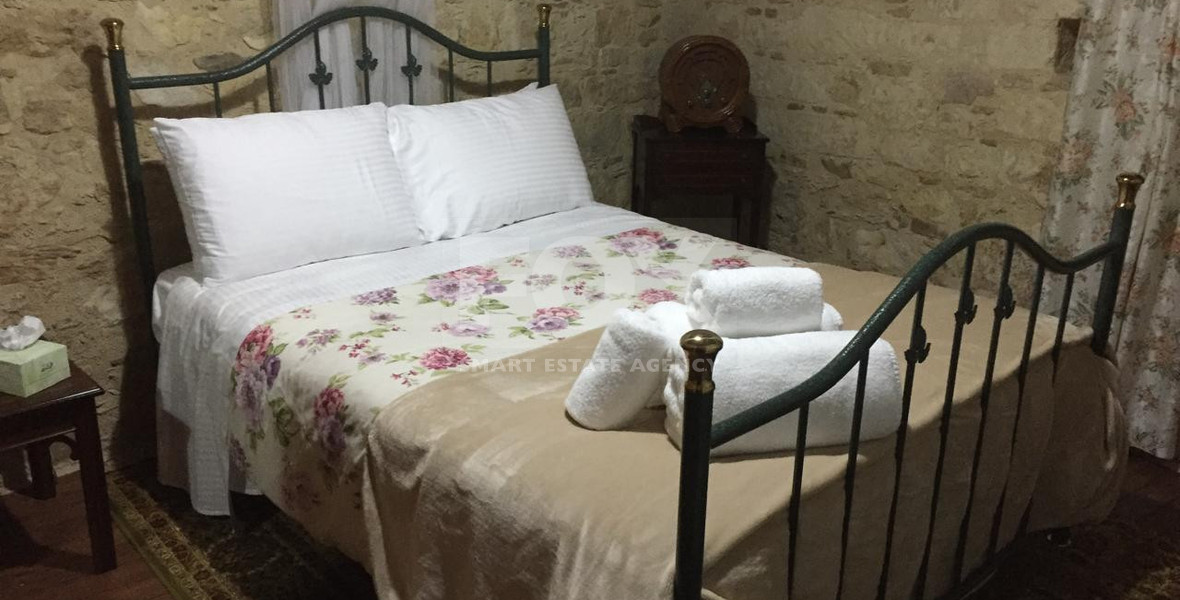 Traditional Four Bedroom Stone House for Sale in Omodos, Limassol | Cyprus Village Property