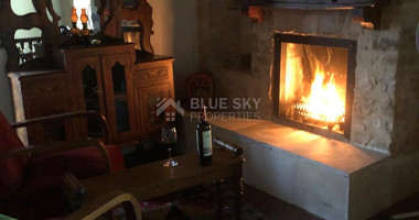 Traditional Four Bedroom Stone House for Sale in Omodos, Limassol | Cyprus Village Property