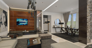 Spacious  five bedroom Villa with Pool and Large Plot for sale in Kissonerga