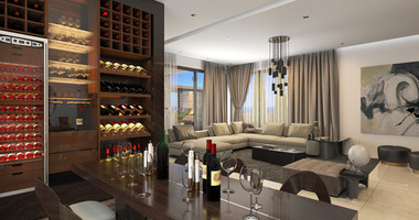 Spacious  five bedroom Villa with Pool and Large Plot for sale in Kissonerga