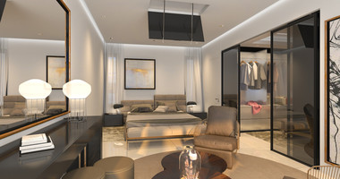 Spacious  five bedroom Villa with Pool and Large Plot for sale in Kissonerga