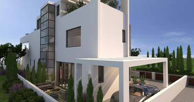 Spacious  five bedroom Villa with Pool and Large Plot for sale in Kissonerga