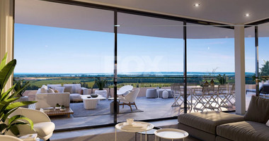 Luxury Apartment for Sale in Trachoni, Limassol | Two-Bedroom, Pools & Green Views