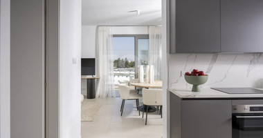 Luxury Apartment for Sale in Trachoni, Limassol | Two-Bedroom, Pools & Green Views