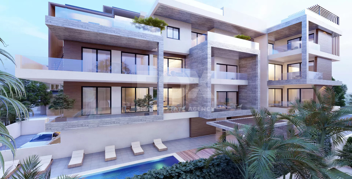 Elegant 2-Bedroom Apartment For Sale Near Dasoudi Park in Potamos Germasogeia – Walking Distance to the Sea