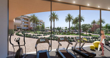 Luxury Apartment for Sale in Trachoni, Limassol | Two-Bedroom with garden, Pools & Green Views