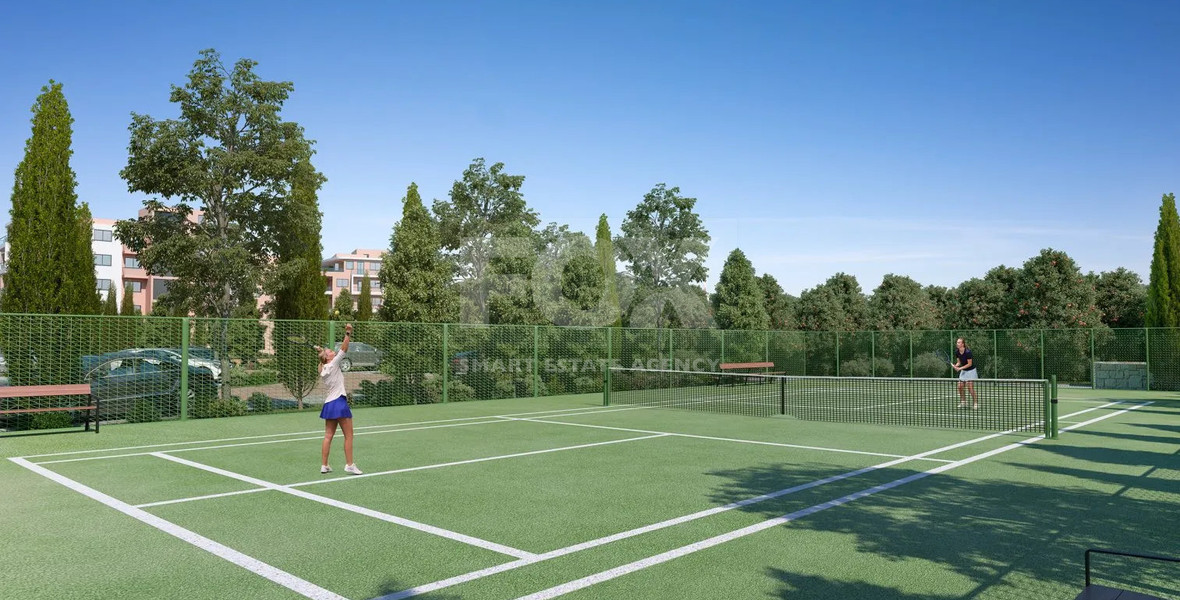 Luxury Apartment for Sale in Trachoni, Limassol | Two-Bedroom with garden, Pools & Green Views