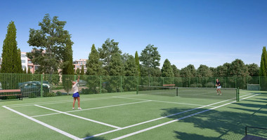 Luxury Apartment for Sale in Trachoni, Limassol | Two-Bedroom with garden, Pools & Green Views