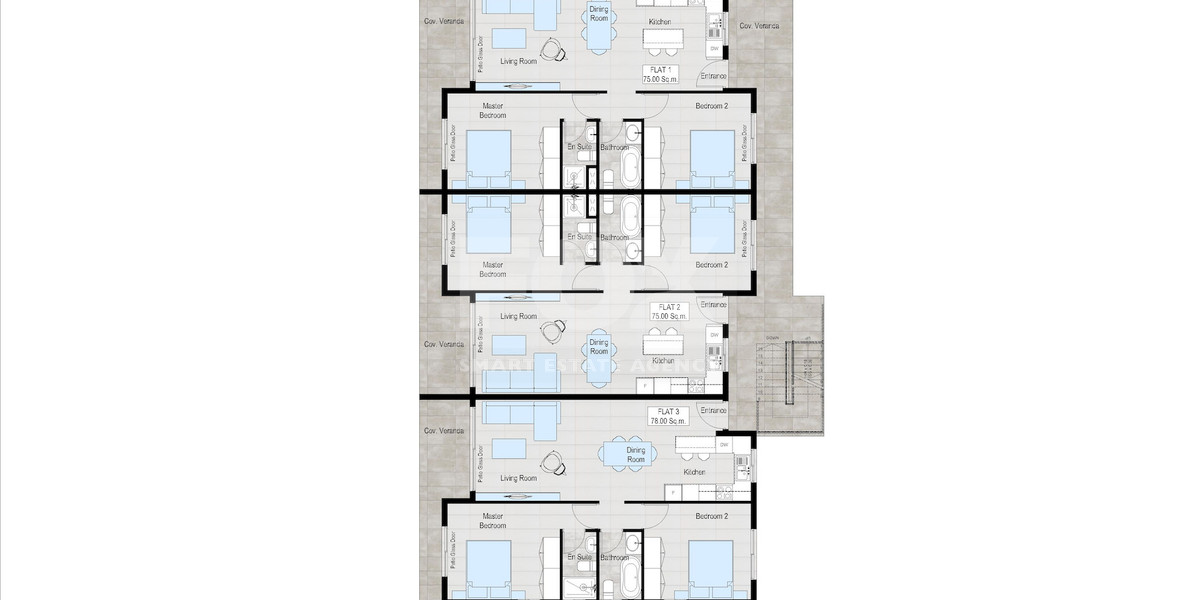 Entire Apartment Block -  Six Units Two-Bedroom, Two-Bathroom in Prodromi , Polis Chrysochous