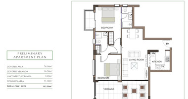 Luxury Apartment for Sale in Trachoni, Limassol | Two-Bedroom, Pools & Green Views