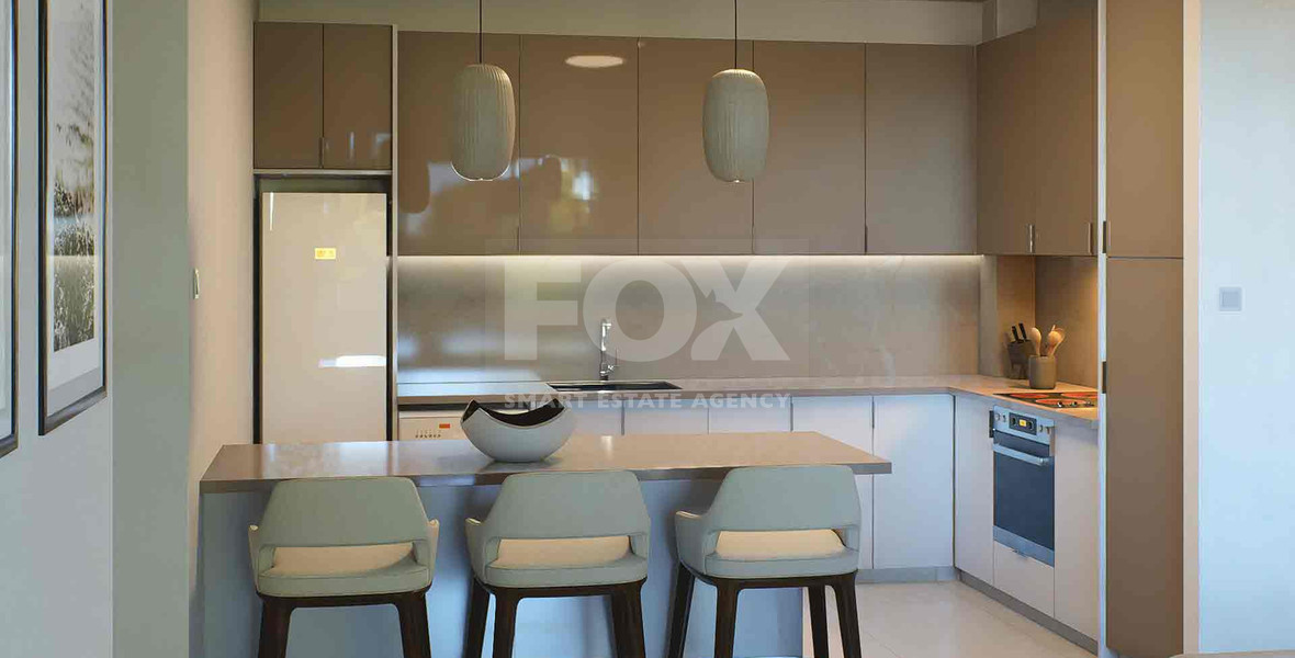 Spacious,one bedroom apartment with verandas and private parking in the center of Paphos