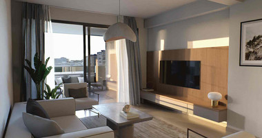 Spacious,one bedroom apartment with verandas and private parking in the center of Paphos