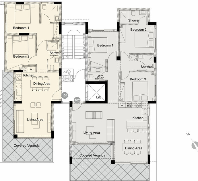 Appartement 1 chambre 81 m² Paphos, Chypre