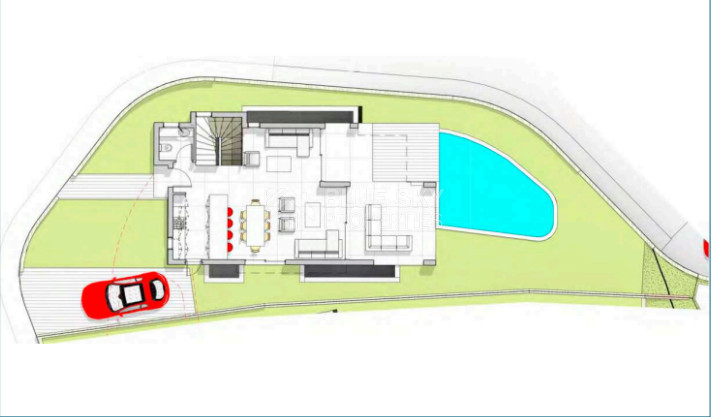 Six bedroom Beachfront Corner Villa, Seaside Villa on the Golden Mile in Chloraka, Paphos