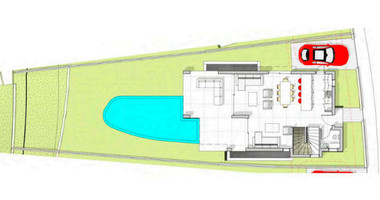 Luxury Family Villa in Chloraka, Paphos -Six bedrooms, Private Pool, Sea Views