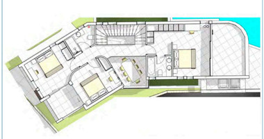 Exclusive six bedroom Seafront Villa in Chloraka – Private Pool & Panoramic Sea Views