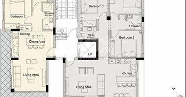 Modern Three-Bedroom Apartment for Sale in the Heart of Paphos