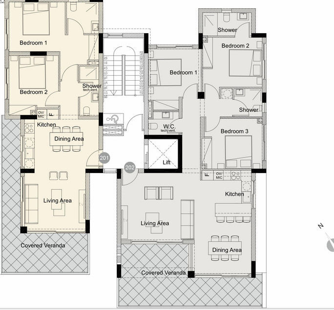 Appartement 3 chambres 169 m² Paphos, Chypre