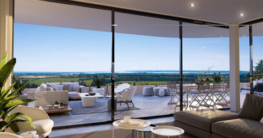 Luxury Apartment for Sale in Trachoni, Limassol | One-Bedroom, Pools & Green Views