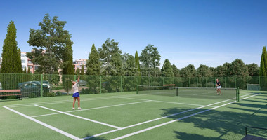 Luxury Apartment for Sale in Trachoni, Limassol | One-Bedroom, Pools & Green Views