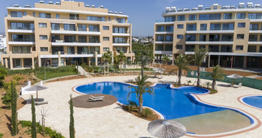 Luxury Apartment for Sale in Trachoni, Limassol | One-Bedroom, Pools & Green Views